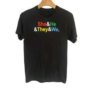 The Phluid Project Black Pride Unisex T Shirt Small